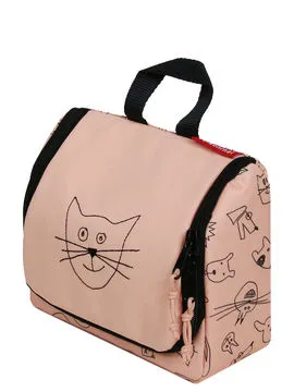 Trousse de toilette Reisenthel Toiletbag Kids S Cat and dogs rose  IO3064  IO3064