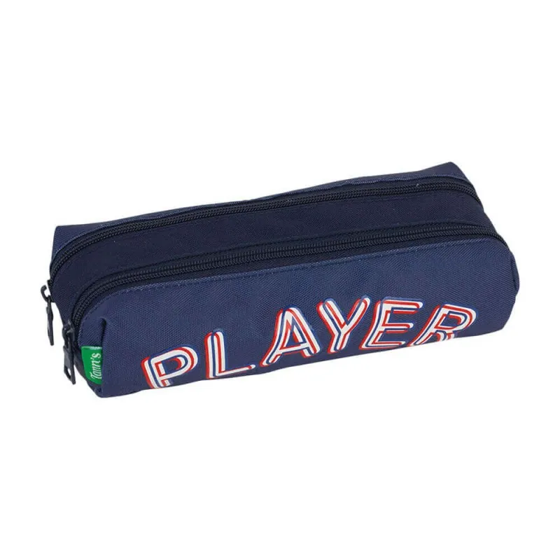 Trousse double TANN'S "Colin" bleu | Planetebag.com