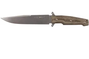Viper Fate VT 4005 SWCV stonewashed, green micarta, couteau fixe